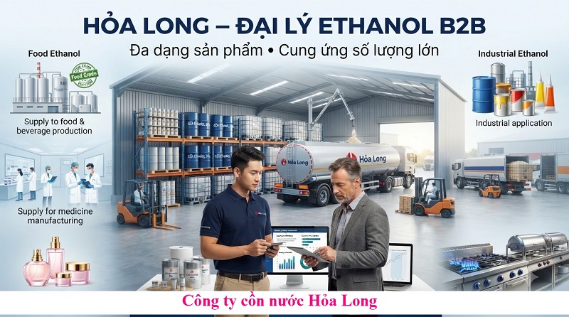 Đại Lý Phân Phối Cồn Ethanol Uy Tín – Nguồn Hàng Ổn Định, Giá Cạnh Tranh